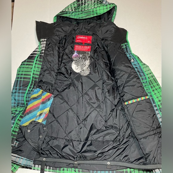 O'NEILL Fifty2 Series Insulated Ski / Snowboard Jacket Juniors Green Size Large - Picture 7 of 15